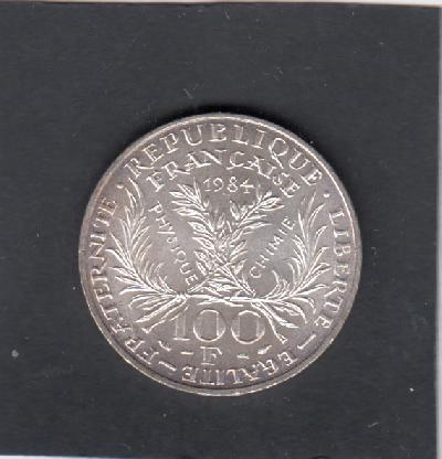Beschrijving: 100 Franc MARIE CURIE